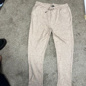 Paisley and gray slim fit sweatpants